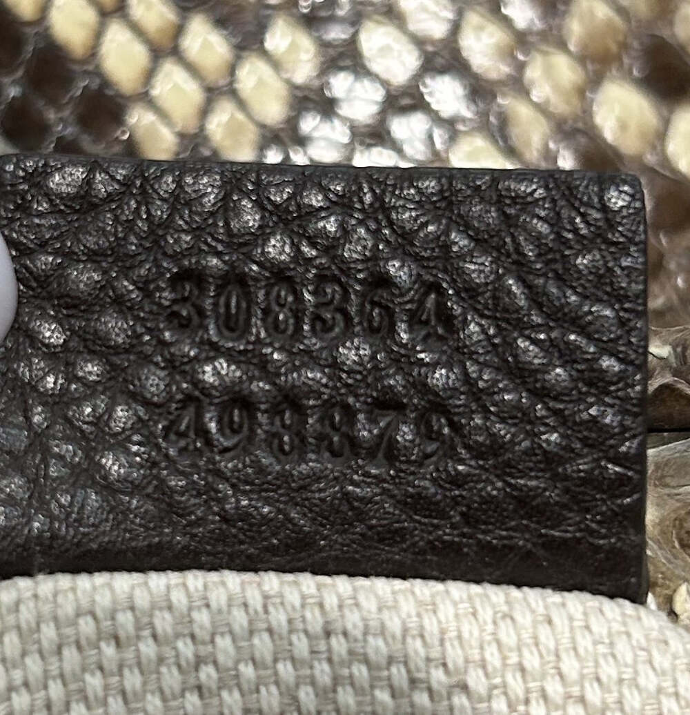 Gucci Soho Disco Crossbody Bag Python #220470g10b - image 8